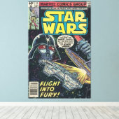 Comic, Sonderausgabe, Sammelposter für Comicen Leinwanddruck (Insitu (Holzboden))