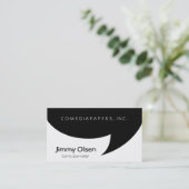 Comic-Sprechblase Visitenkarte (Stehend Vorderseite)