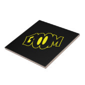 Comic-Sprechblasen Keramik Tile Boom Ihre Farben Fliese (Seite)