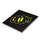 Comic-Sprechblasen Keramik Tile Boom Ihre Farben Fliese (Seite)