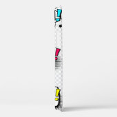 Comic-Sprechblasen mit Halbton-Schatten und Text Case-Mate iPhone Hülle (Rückseite / Rechts)