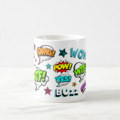 Comic sprechen Bubbles Kaffeetasse (Mittel)