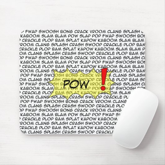 Comic sprechen Mousepad (Mit Mouse)