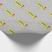 Comic sprechen Supergeschenk-Verpackungs-Papier Geschenkpapier (Ecke)