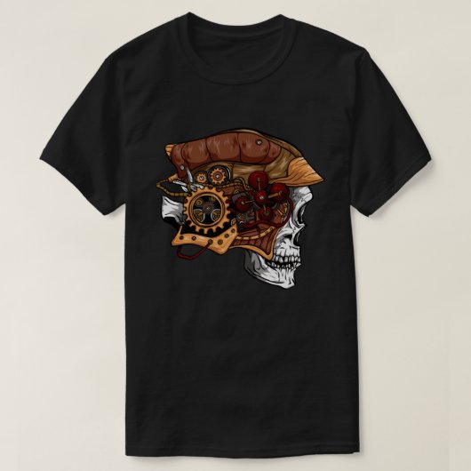 Comic Steampunk T-Shirt (Design vorne)