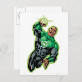 Comic-Stil - Aufblasen Postkarte (Vorne/Hinten)