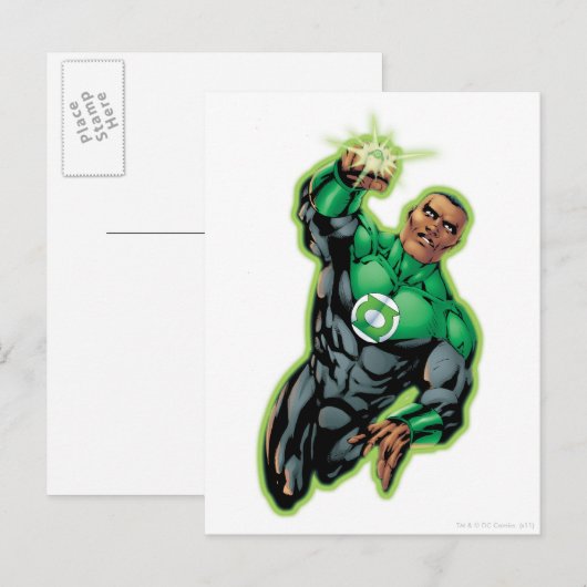 Comic-Stil - Aufblasen Postkarte (Vorne/Hinten)