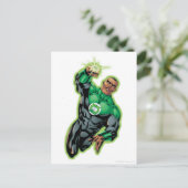 Comic-Stil - Aufblasen Postkarte (Stehend Vorderseite)