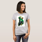 Comic-Stil - Aufblasen T-Shirt (Vorne ganz)