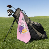 Comic-Stil einzigartiges Golfhandtuch (Gras)