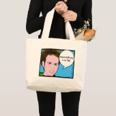 Comic-Streifen männliche Indiexhibit Tasche (Vorderseite (Produkt))