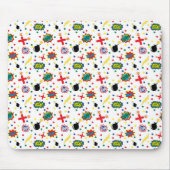 Comic Strip Explosion Druck Mousepad (Vorne)