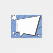 Comic Strip Post-it Klebezettel (Vorderseite)
