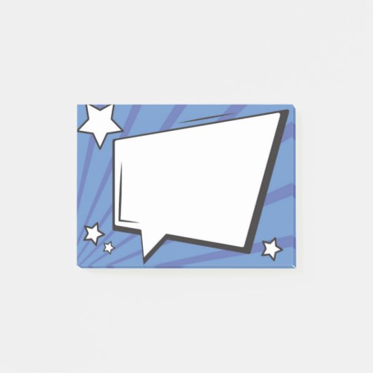 Comic Strip Post-it Klebezettel (Vorderseite)