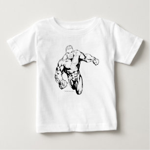 Comic Style - Grüne Laterne, Schwarz und Weiß Baby T-shirt