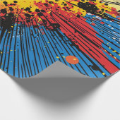 Comic Style Pop Art Explosion (10) Geschenkpapier (Ecke)