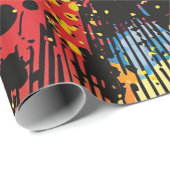 Comic Style Pop Art Explosion (10) Geschenkpapier (Rolleneckpunkt)