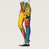Comic Style Pop Art Explosion (10) Leggings (Links)