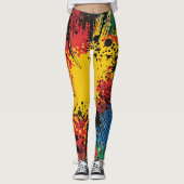 Comic Style Pop Art Explosion (10) Leggings (Vorderseite)