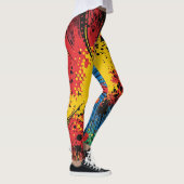 Comic Style Pop Art Explosion (10) Leggings (Rechts)