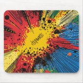 Comic Style Pop Art Explosion (10) Mousepad (Vorne)