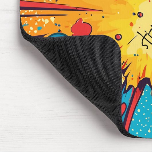 Comic Style Pop Art Explosion (11) Mousepad (Ecke)