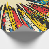 Comic Style Pop Art Explosion (2) Geschenkpapier (Ecke)