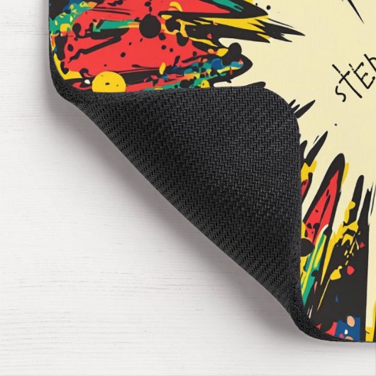 Comic Style Pop Art Explosion (2) Mousepad (Ecke)