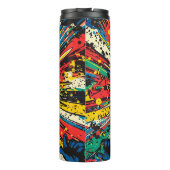 Comic Style Pop Art Explosion (2) Thermosbecher (Rückseite)