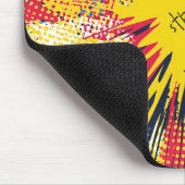 Comic Style Pop Art Explosion (3) Mousepad (Ecke)