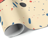 Comic Style Pop Art Explosion (4) Geschenkpapier (Rolleneckpunkt)