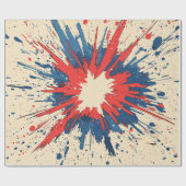 Comic Style Pop Art Explosion (5) Geschenkpapier (Flach)