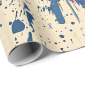 Comic Style Pop Art Explosion (5) Geschenkpapier (Rolleneckpunkt)