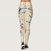 Comic Style Pop Art Explosion (5) Leggings (Rückseite)