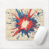 Comic Style Pop Art Explosion (5) Mousepad (Mit Mouse)