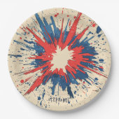 Comic Style Pop Art Explosion (5) Pappteller (Vorderseite)