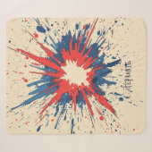 Comic Style Pop Art Explosion (5) Sherpadecke (Vorderseite (Horizontal))