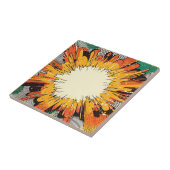 Comic Style Pop Art Explosion (6) Fliese (Seite)