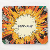 Comic Style Pop Art Explosion (6) Mousepad (Vorne)