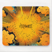 Comic Style Pop Art Explosion (8) Mousepad (Vorne)