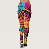 Comic Style Pop Art Explosion (9) Leggings (Rückseite)