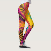 Comic Style Pop Art Explosion (9) Leggings (Rechts)