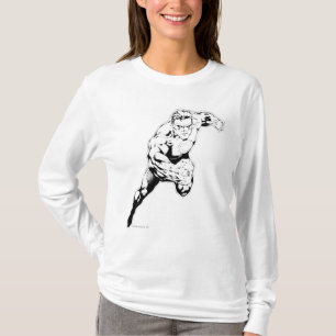Comic Style - Swift Jump, Schwarz und Weiß T-Shirt