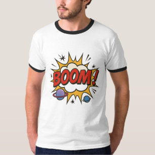 Comic Style T-Shirt – Retro Pop Art Explosion Tee