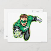 Comic Style - Vordere Ring Postkarte (Vorne/Hinten)