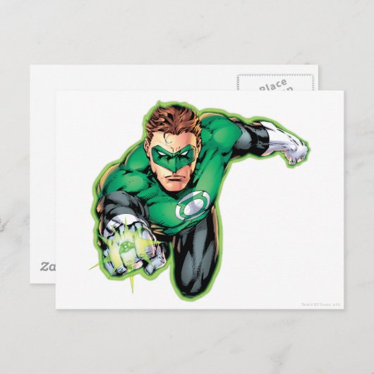 Comic Style - Vordere Ring Postkarte (Vorne/Hinten)