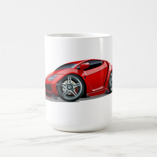 Comic-Super-Auto Kaffeetasse (Mittel)