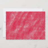 Comic-Superheld-Babydusche Einladung (Rückseite)