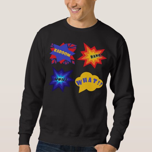 Comic Sweatshirt (Vorderseite)