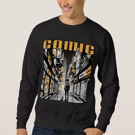 Comic Sweatshirt (Vorderseite)